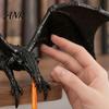 3D-печатная статуэтка дракона, Огнедышащая фигурка, Прочный держатель для книг в виде летающей книги из ПЛА, Волшебное украшение для домашнего офиса, Печать фэнтезийного орнамента для библиотеки