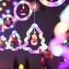 Рождественские 8 режимов занавес Фея подвесные гирлянды для спальни домашний декор лампа