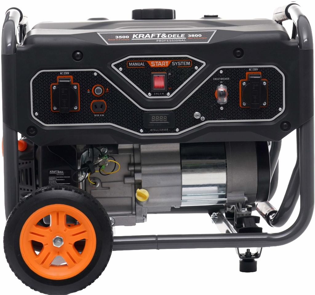 Agregat Prądotwórczy 3,5Kw Kompaktowy | Kraft&Dele