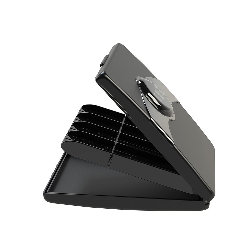 Чехол-держатель для черных тростей, коробка из АБС-пластика, 8 шт., емкость тростей для саксофона-саксофона