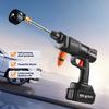 Handheld Electric Pressure Washer with 6-in-1 Nozzle 600PSI High Pressure Rechargeable Cordless Car Pressure Washer Tool