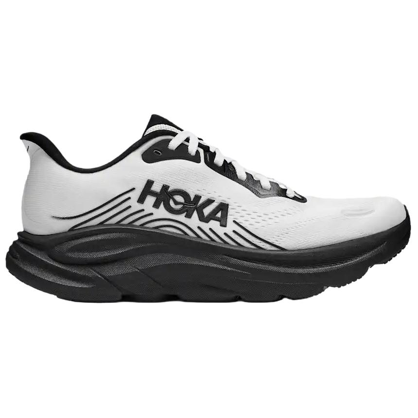 HOKA Clifton 11 Белые Черные Женские Кроссовки 1176573-WBLC