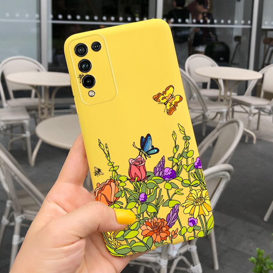 Роскошный чехол с художественной росписью для Huawei Honor 10X Lite Чехол DNN-LX9 Мягкий ТПУ чехол для телефона для Honor 10X Lite 10 X Lite Задняя крышка Capa