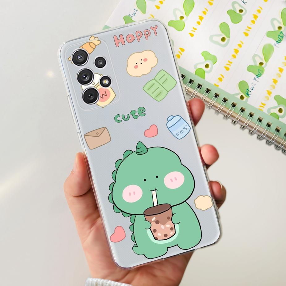 For Samsung Galaxy A32 4G Case Sm-A325F Soft Silicone Stylish Painted Cover Case For Samsung A32 A 32 5G A326B Back Cover Bumper