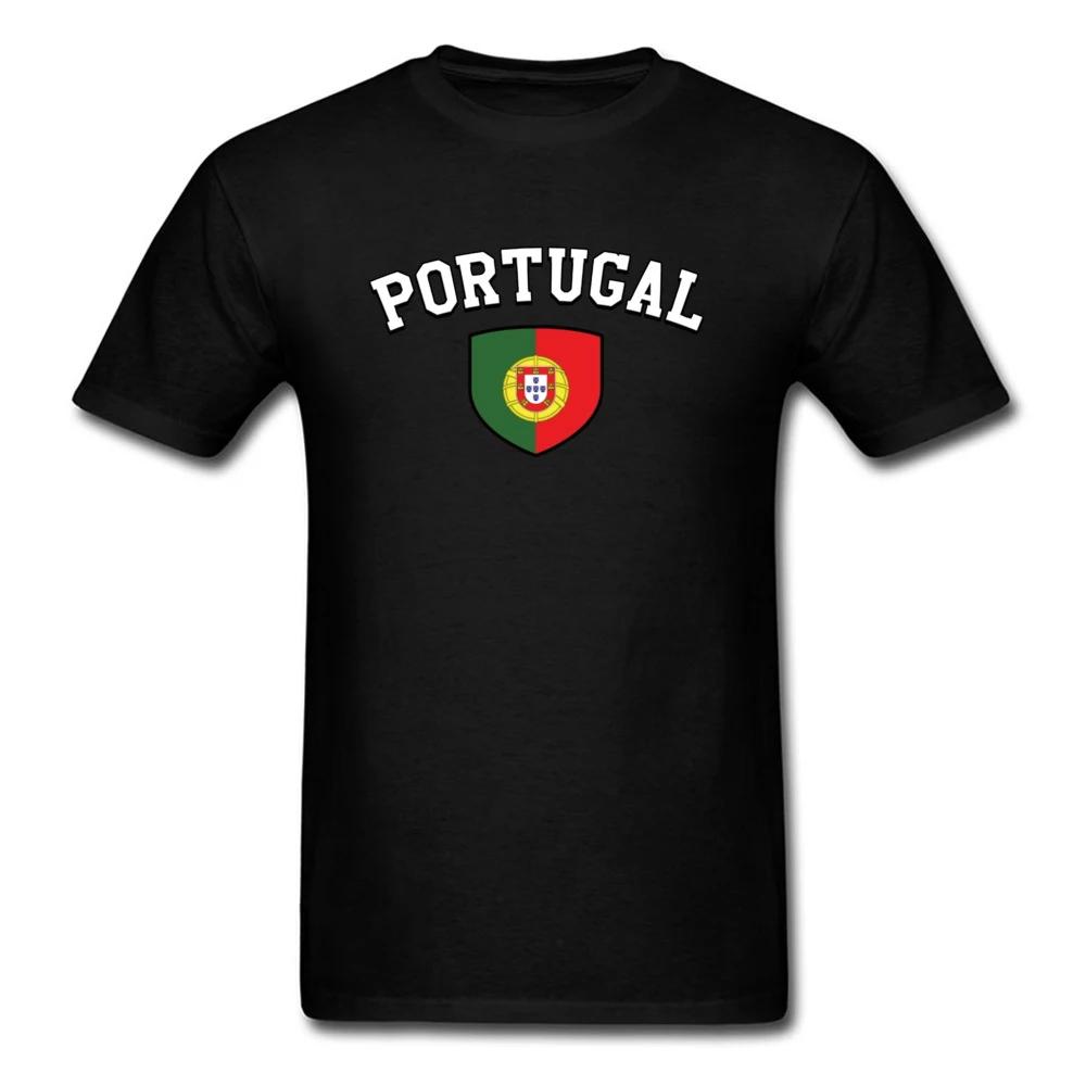 Portugal Country Flag Tops T-Shirt Best TShirts 100% Cotton Crewneck Casual Short Sleeve Tee Shirts For Portugal Supporters