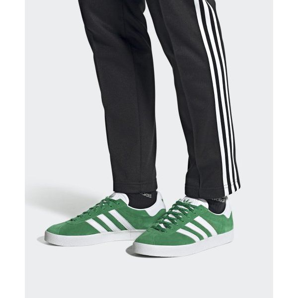 adidas Кроссовки унисекс Gazelle 85 Green White Cloud-White Gold-Metallic IE2165