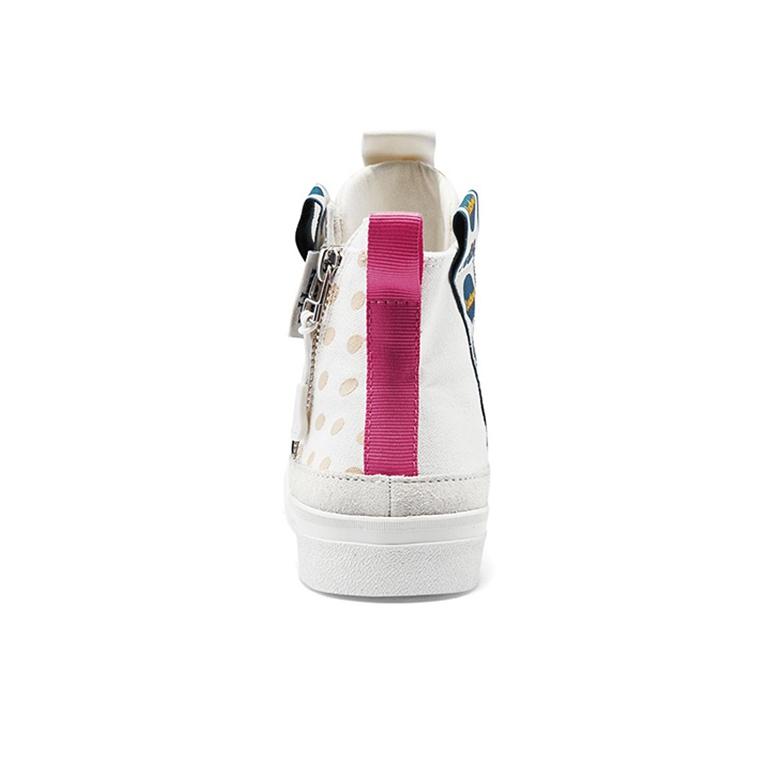 Kappa Кеды Player High-Top для скейтбординга, унисекс, кроссовки, белые, K0AW5CC48D-012