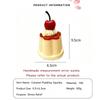 Simulation Pudding Squeeze Toy Slow Rising Soft BPA Free Stress Relief Toy for Home Decor Kids Holiday Surprise Gift