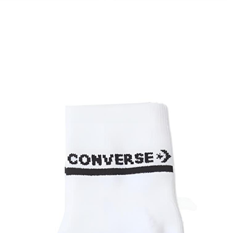 Converse Crew Socks Women's 1 Pack White 10028071-A01