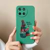 Для OPPO Realme XT X7 X2 V15 V13 V20 V25 V30 50 Pro задняя крышка модная матовая жидкость для мальчиков и девочек Мягкие силиконовые защитные чехлы для телефонов для бампера Realme
