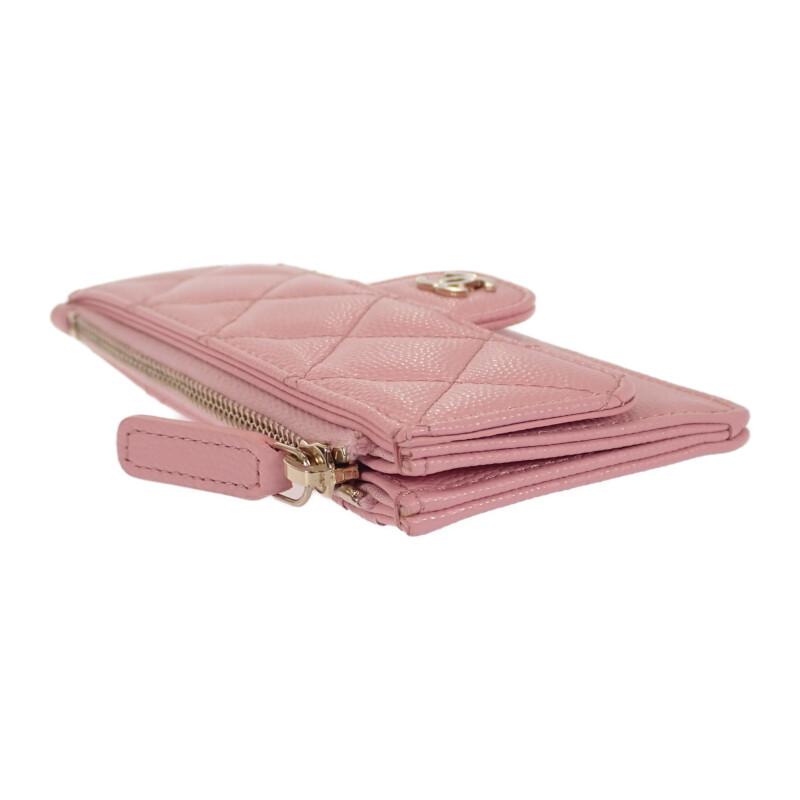 CHANEL  AP0374 Card Case pink Women