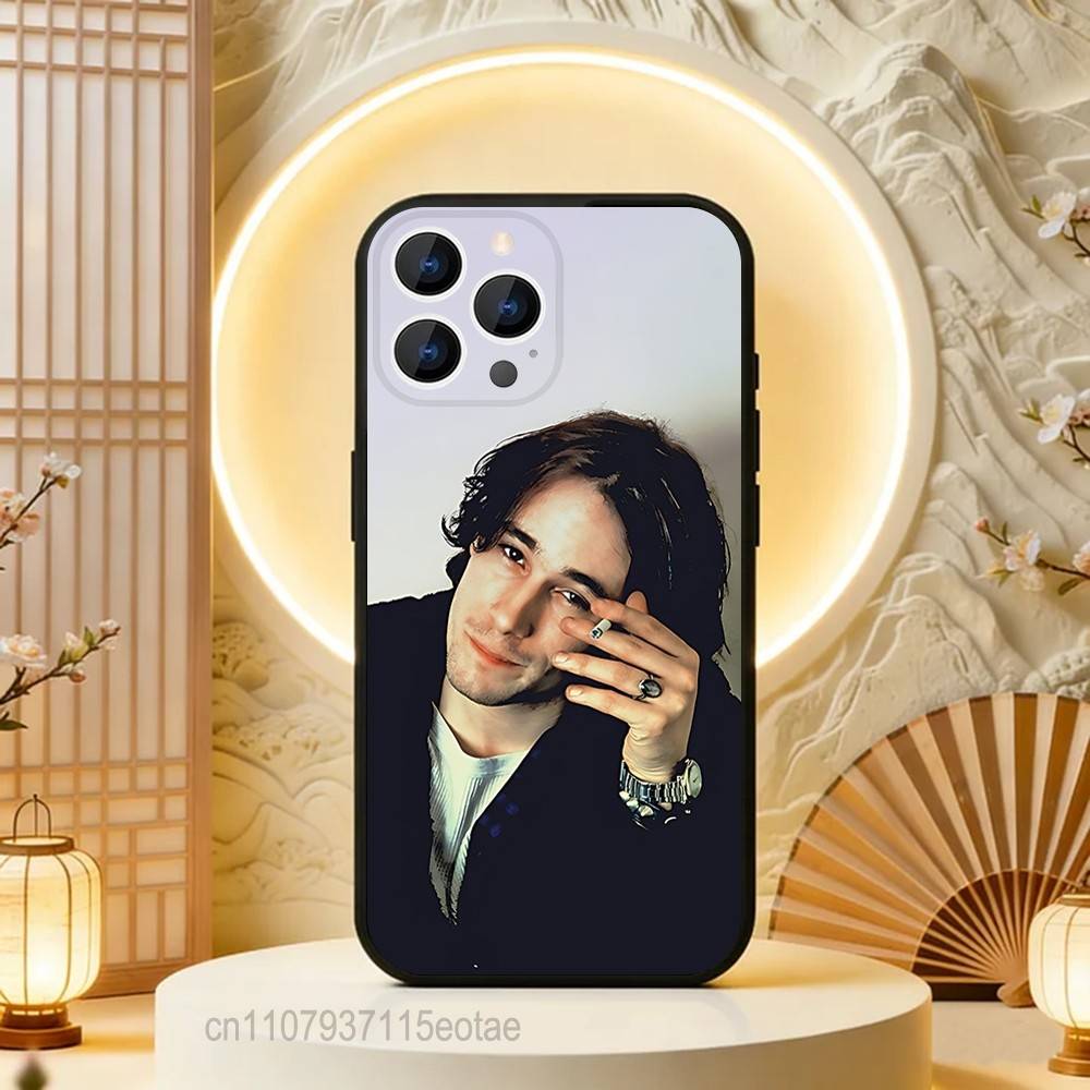 Чехол для телефона SINGER J-Jeff B-Buckley Grace для iPhone 17,16,15,14,13,12,11,Pro,Max,Plus,E,Air,Mini Защитный черный чехол