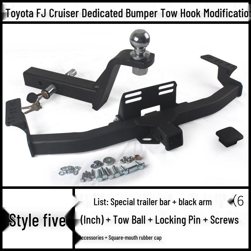 Toyota FJ Cruiser Prado Модифицированный Крюк для Буксировки Прицепа Кронштейн Голова Тигра