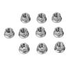 10Pcs Bar Nut For Husqvarnas 362 365 371 372 357 359 350 353 345 288 281 181 340 Chainsaw Parts Outdoor Yard Garden Supplies