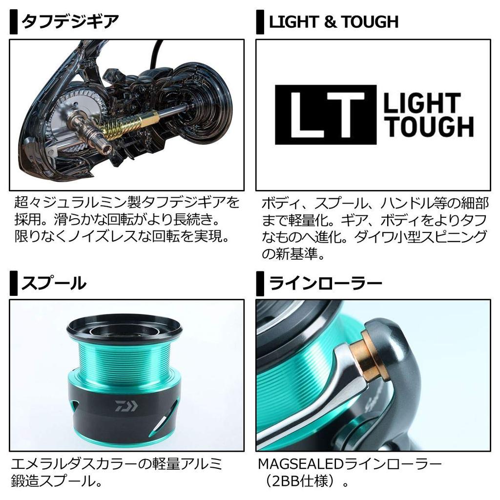 Daiwa 21 Emeraldas Air FC LT2500S-DH