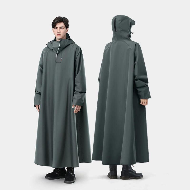 1 шт. Взрослый водонепроницаемый дождевик для мужчин и женщин, цельный утолщенный дождевой плащ-пончо для электромобиля, мотоциклетный дождевик