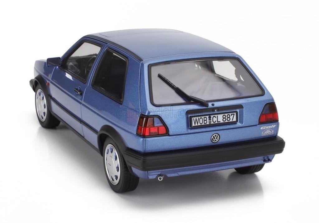 Norev масштаб Volkswagen Golf 10 миллионов 1988 Металлический звездный синий 1/18