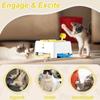 Whack A Mole Automatic Pop-Up Rechargeable Cat Toy - Interactive Play for Kittens & Cats