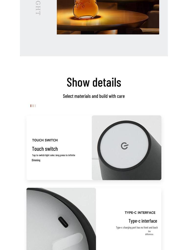 LED Recessed Cork Bottle Light for Living Room or Bar Atmosphere