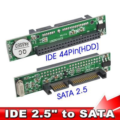 IDE в Sata 2,5-дюймовый 40-контактный разъем IDE «мама» на 2,5 Sata «мама» 1,5 Гбит/с последовательный адаптер-конвертер с поддержкой ATA 133 100 HDD CD DVD
