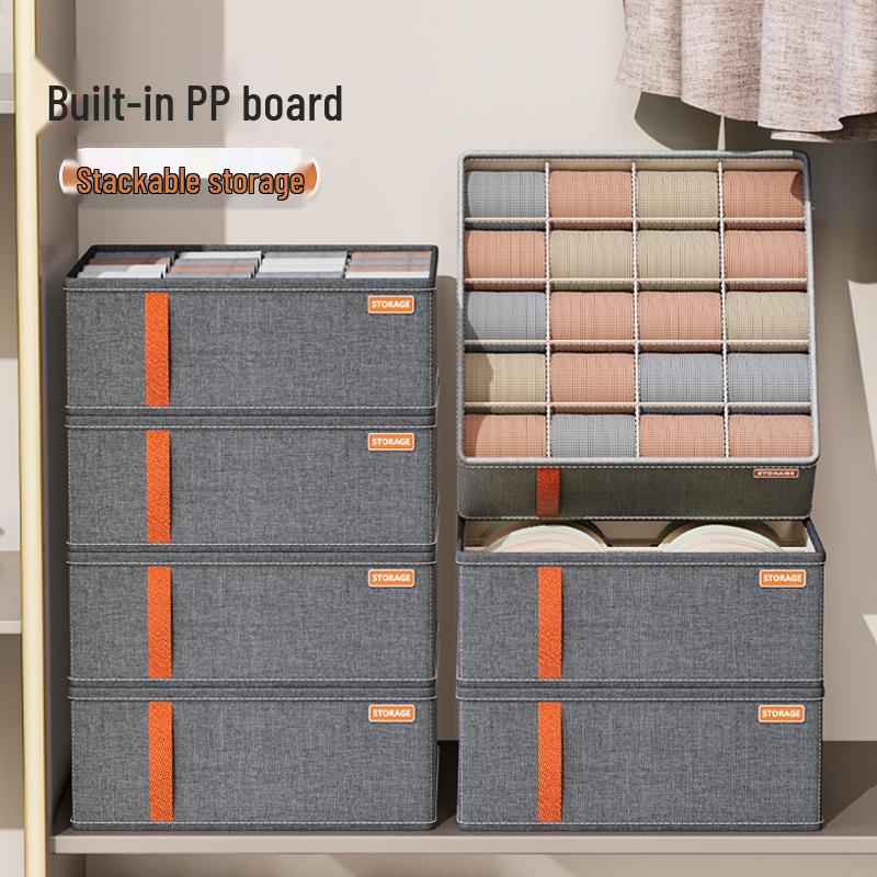 Органайзер из моющейся ткани большой вместимости для нижнего белья и носков