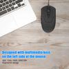 Adjustable DPI Wired Mouse Type-C Wired Computer Mouse 6-Button Optical Mouse  Study