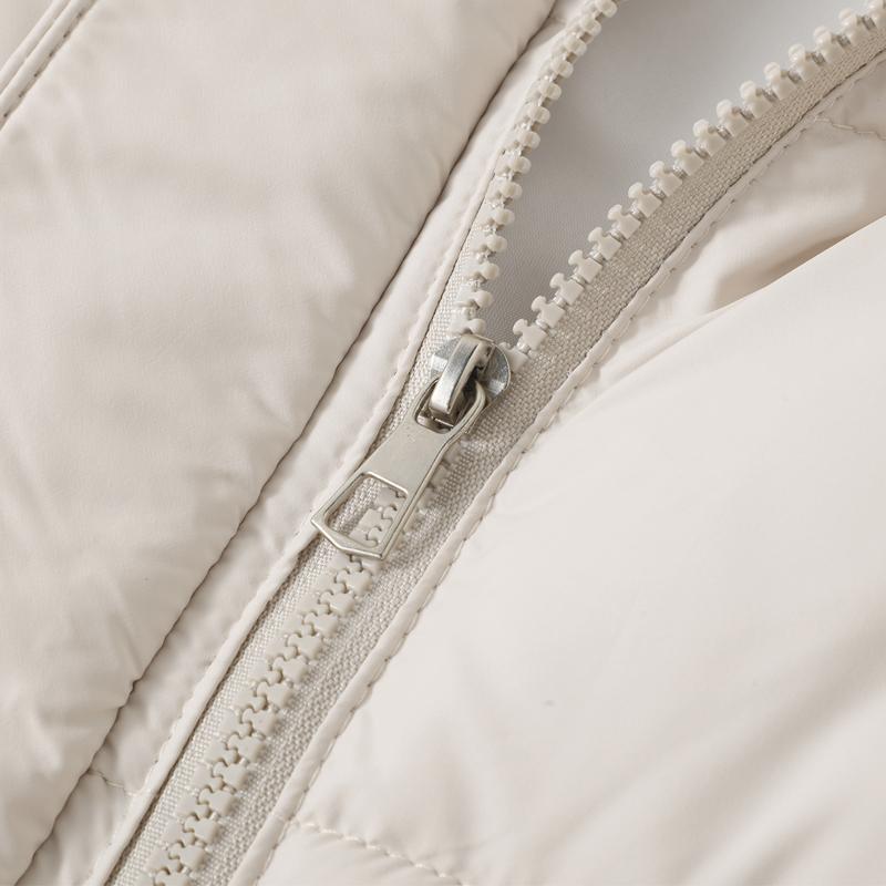 Модный зимний короткий жилет для женщин, толстая теплая парка без рукавов для женщин.