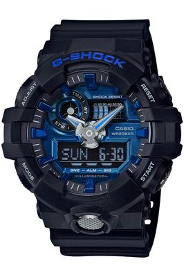 Мужские часы Casio Black GA-710-1A2JF