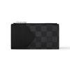 Кошелек-картхолдер из канвы Damier, мужской, черный N64038