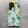 Летние Фрукты Лимонный Принт Мягкий Чехол для Samsung Galaxy S25 S24 S23 S22 Ultra S21 Plus S20 FE Чехол для Телефона S10 + Чехол с Рисунком