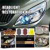 Комплект для восстановления керамических фар Clean Yellow Haze Scratch Off Headlight Cleaner Restorator Kit для автомобильных задних фар