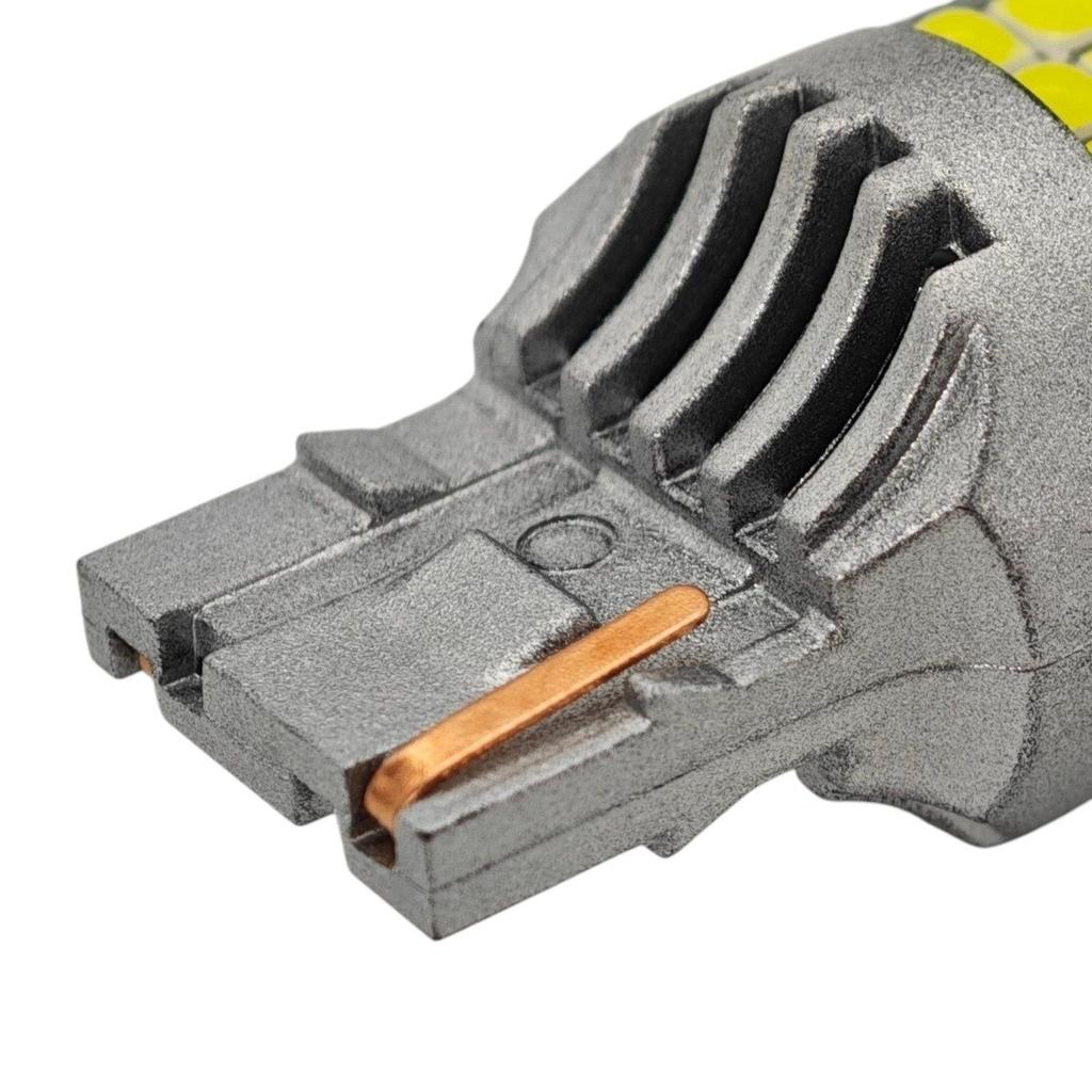 2 Pcs W21W LED 7440 Bulb 12-24V No Error 2200lm White Strong Light