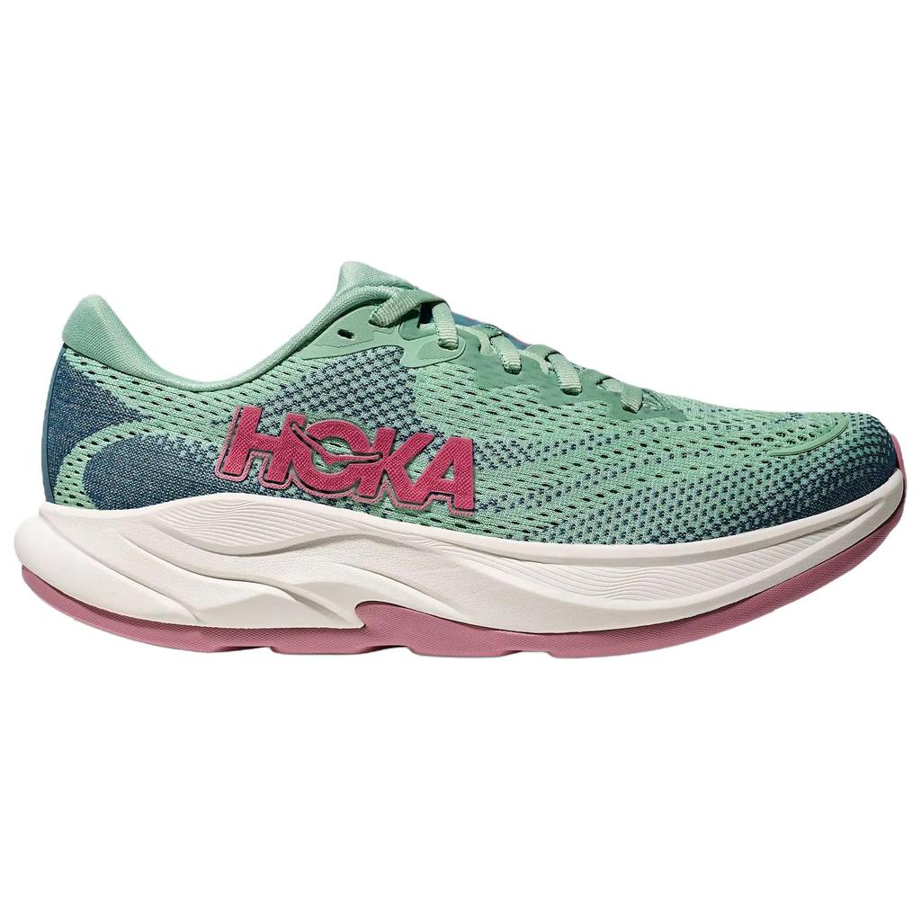 Hoka One One Rincon 4 Удобные Мягкие Повседневные Беговые Кроссовки Женские Кроссовки Зеленые 1155131-JTL