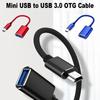 Мини USB OTG кабель высокой скорости Папа к Маме Мини-B 5Pin к USB 3.0 для Samsung Galaxy