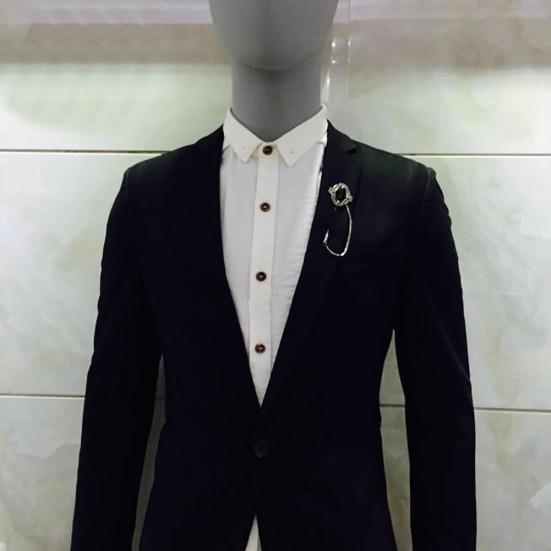 Винтажная брошь-цепочка унисекс с кисточками и лацканами, ювелирные изделия на воротнике рубашки