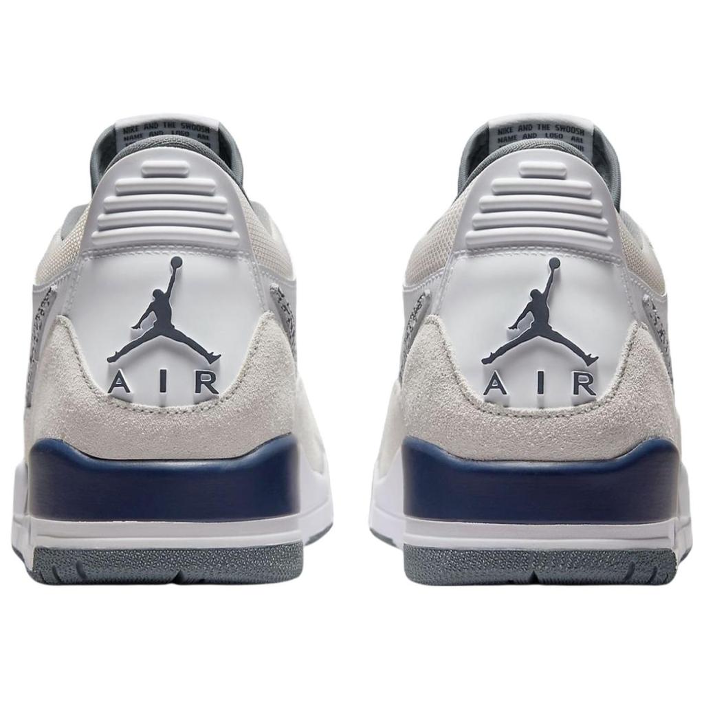 Air Jordan Legacy 312 Low Принт слоновой кожи Свуш Мужские кроссовки Белый Нейтрально-серый Холодный-серый CD7069-124