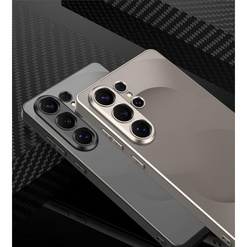 Galaxy S26 Ultra Official S-Shape TPU-Like AG Finish Shockproof Case With Strong Magnetic Adsorption