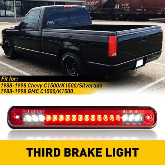 For 1988-1998 Chevy GMC C/K1500 2500 3500 LED Third 3Rd Brake Cargo Light Lamp