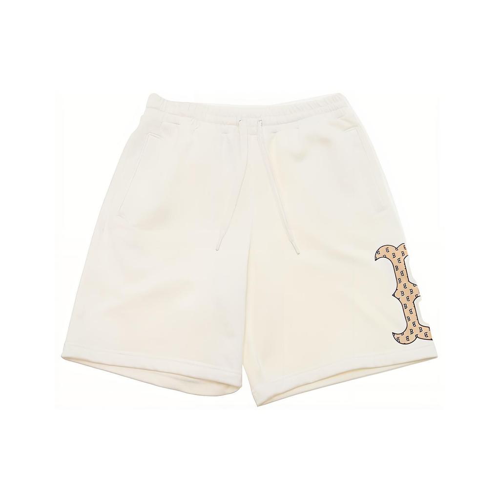MLB Boston Red Sox Casual Shorts Unisex Cream 3ASPM0143-43CRS