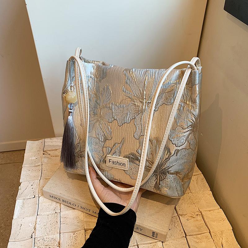Сумка женская большой вместимости новая летняя универсальная на плечо, женская сумка-тоут высокого класса