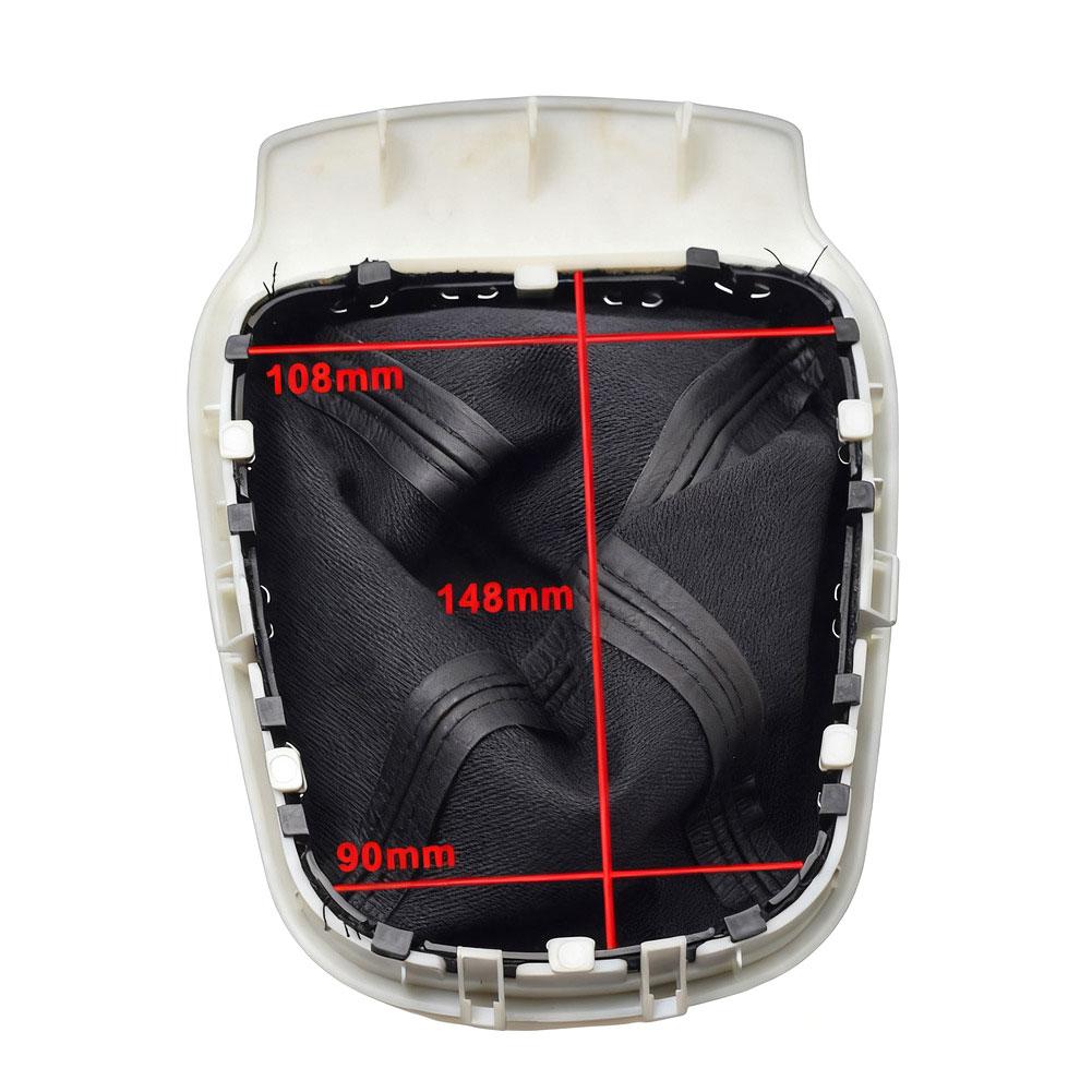 Leather Gear Knob Dust Cover 24108036 For Chevrolet For Sonic For Lada For T300 Interior Decoration Gear Knob Dust Cover
