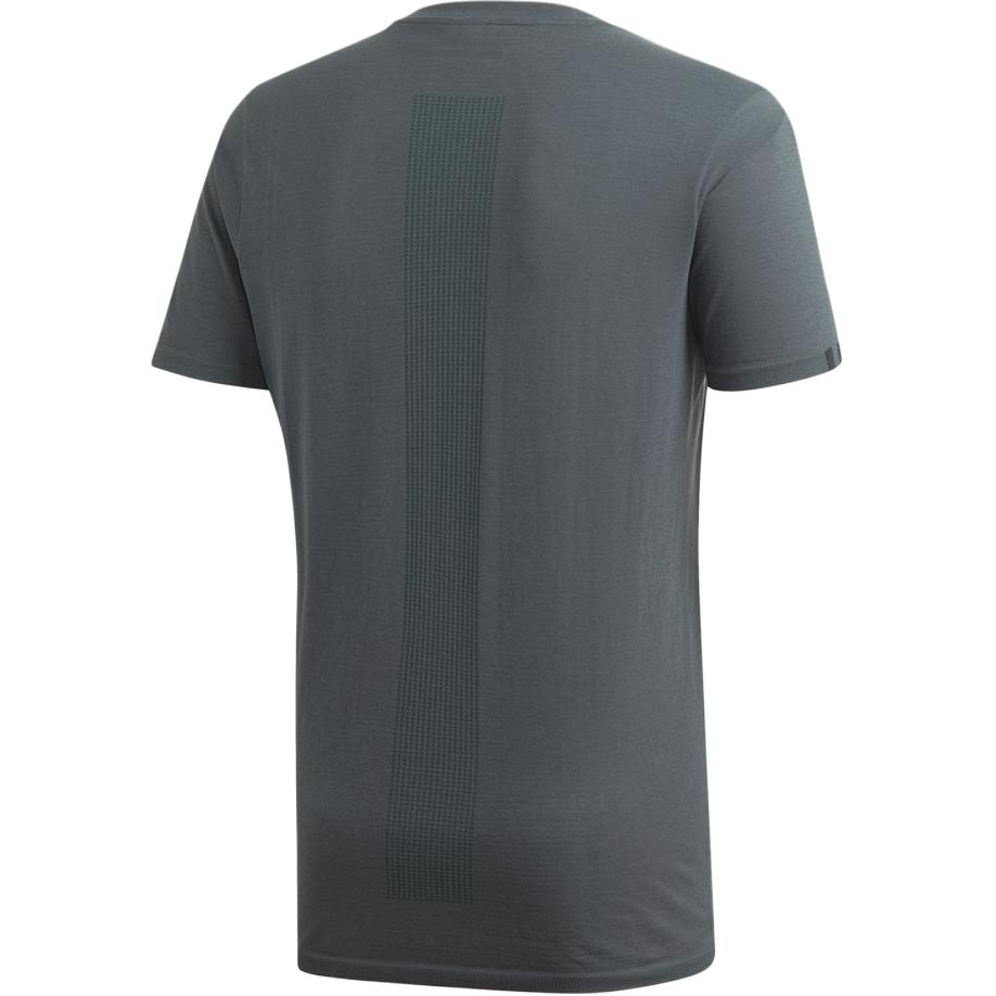 Adidas T Shirts Men's Green Crew Neck Moderate Straight Fit DX2144