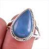 Натуральный драгоценный камень опал Овайхи 925 пробы, ювелирное кольцо из стерлингового серебра, размер 9 P6K03