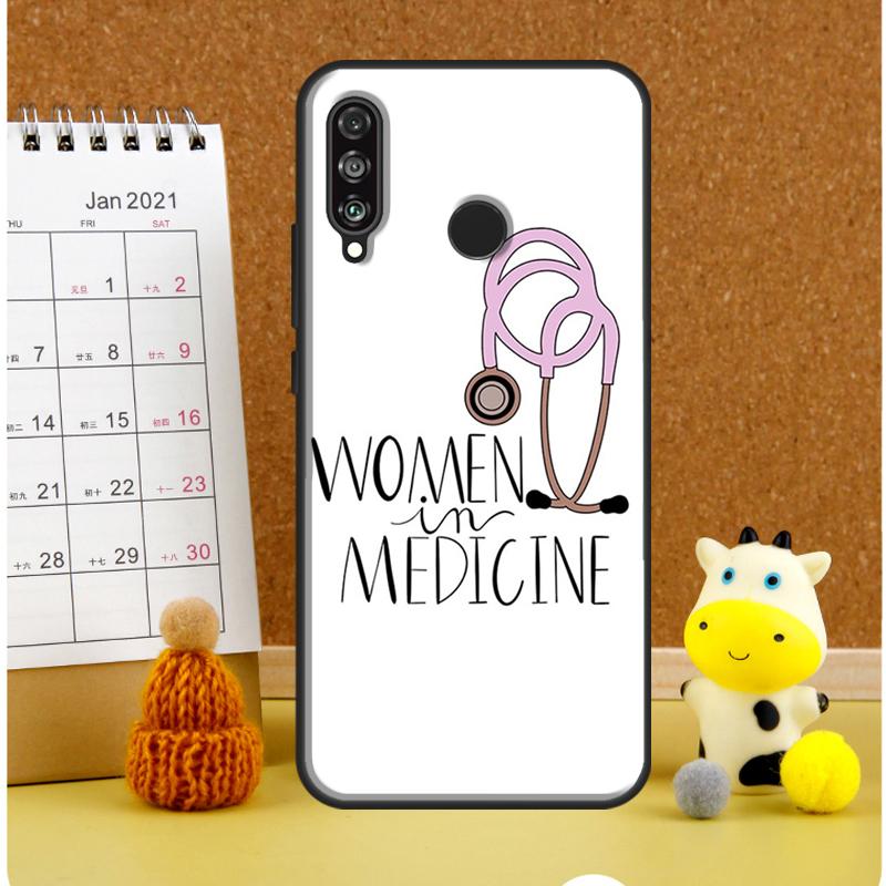 Мультяшный Доктор Медсестра Для Huawei Nova Y61 Y60 Y70 Y72 Y73 Y90 Y91 12i 11i 3i 7i 8i 9 10 SE P20 P40 P30 Lite Чехол