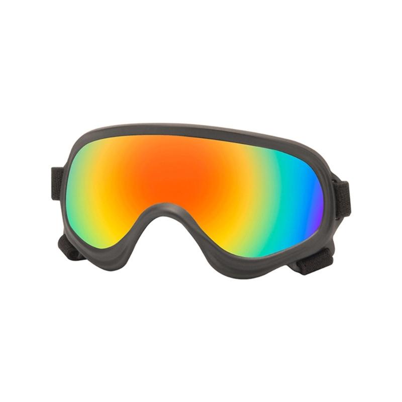 Ветрозащитные солнцезащитные очки для собак, подходящие для средних и крупных собак, очки для питомцев для снега, пляжа, активного отдыха, сноубординга, защиты глаз