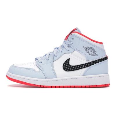 1 Mid GS Половина Синего Jordan 555112-400
