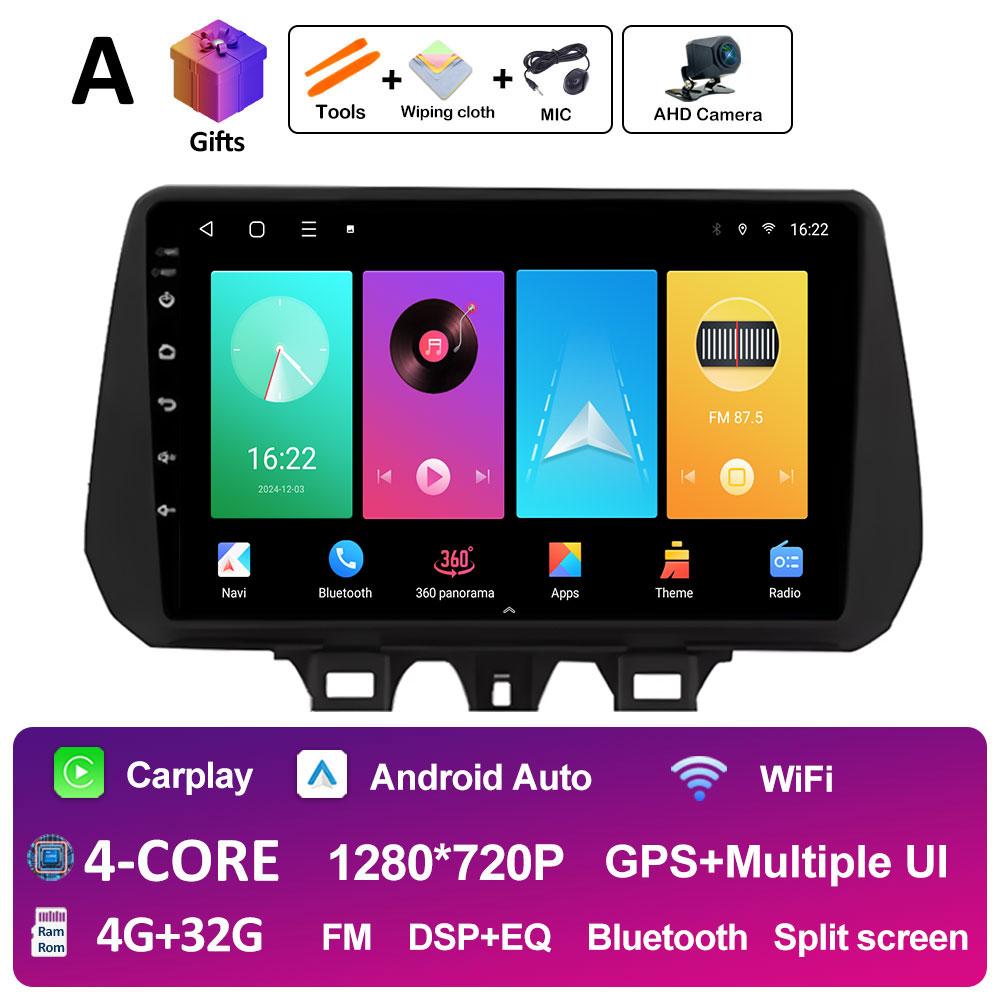GPS-навигация Автомобильное видео для Hyundai TUCSON 2019 2020 2021 Радиоплеер Авторадио Bluetooth Вентилятор охлаждения QLED IPS Экран Нет 2 din