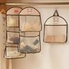 Wardrobe Organizer Large Capacity Storage Net with Hook Breathable Hanging