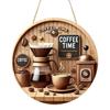 Magical Coffee Sign 2D Flat WC Garden Decoration Retro Hanging Wooden Sign  Office