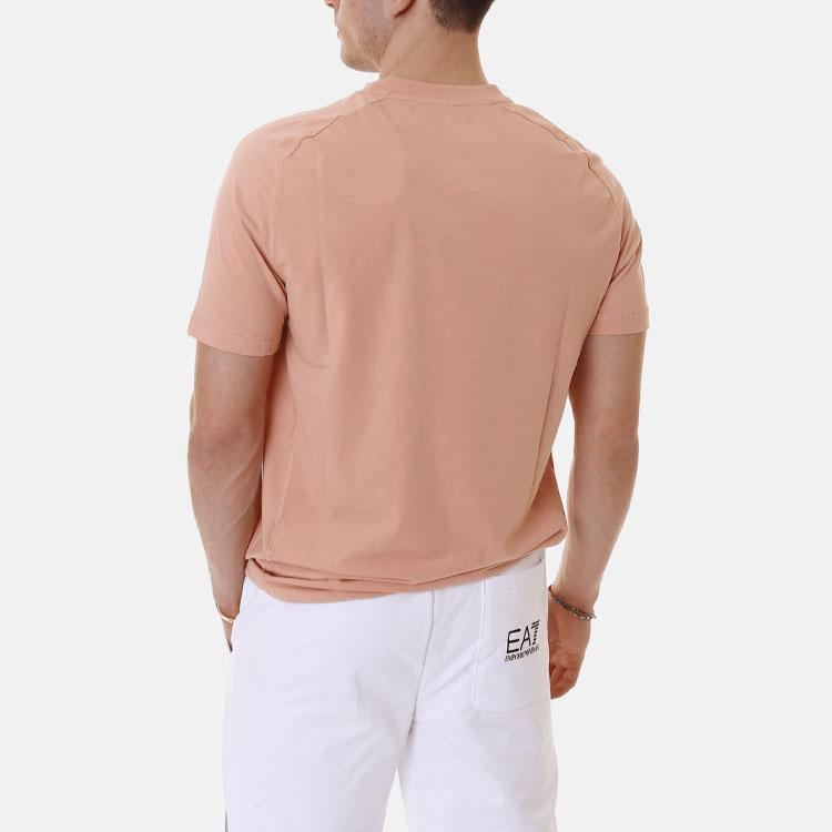 EMPORIO ARMANI EA7 T Shirt Men's Pink 3RPT22-PJMAZ-1431